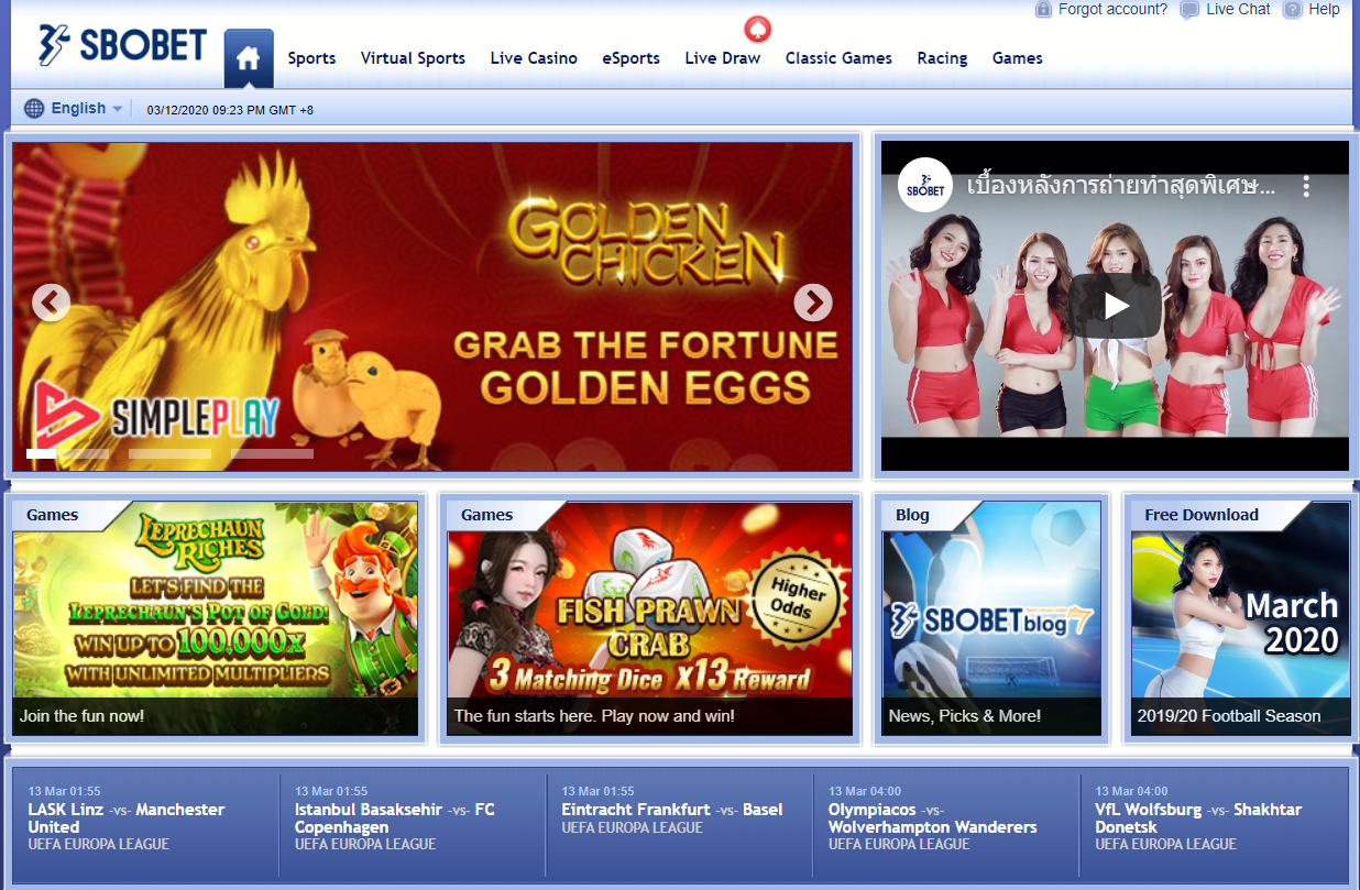 gambling sbobet